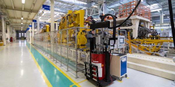 Células Robotizadas Alcañiz · Célula Robotizada para Industria del Automóvil / Aeronáutica