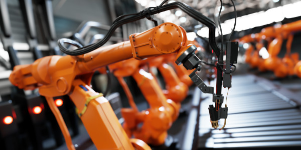 Células Robotizadas Alcañiz · Célula Robotizada para Piezas Grandes / Pequeñas