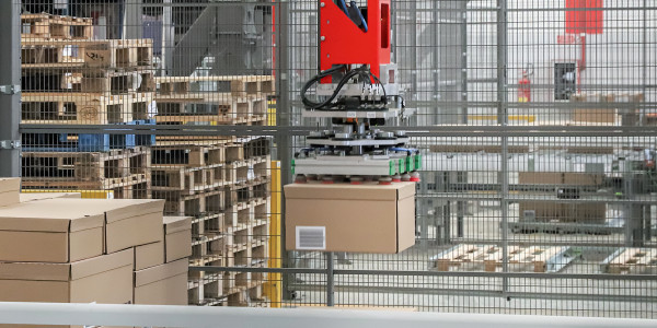 Robots Industriales / Robotización / Cobots Albarracín · Robot Paletizador y Despaletizador de Cajas